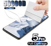 Film Hydrogel Pour Xiaomi Mi 13 12 11 Lite 13t 12t 11t Pro 12s Ultra 11i 12x 5g,Protecteur D'écran,Pas Du Verre,5 Pièces.For Xiaomi 11 Lite.5 Pièces