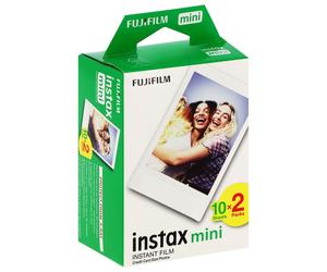 Film instantané FUJIFILM Instax Mini - Bipack 2 x 10 feuilles soit 20 photos au total