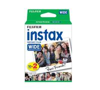 Film instantané - FUJIFILM - Instax Wide - Pack de 20 - ISO 800 - Couleurs vives et saturées