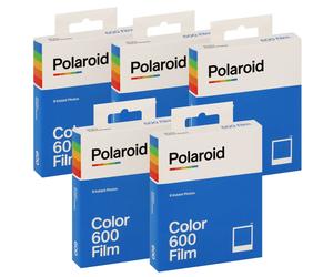 Film instantané POLAROID ORIGINALS pour POLAROID 600/One 600 - 8 photos - couleur (Pack de 5)