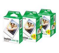 Film Instax Mini - SUTEO - Lot de 50 films - 8,6x5,4 cm - Images nettes - Couleurs vives - Tons de peau naturels