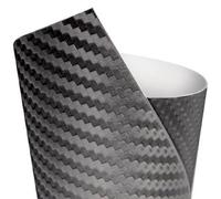 Film intérieur Carbone noir - FOLIA TEC - 152x20 cm - Autocollant - Thermoformable