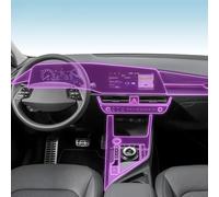 Film intérieur de voiture pour tableau de bord, tableau de bord, console centrale, film de protection anti-rayures en TPU transparent, pour KIA NIRO SG2 Transmission manuelle 2022-2024 (style B 353 mm
