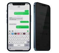 Film iPhone 12 Pro Max Anti-espion Verre Trempé 9H Anti-traces Transparent