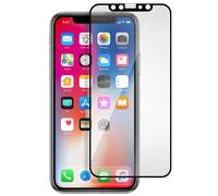 Film iPhone X/XS Verre Trempé Biseauté Protection Ecran Antichocs - Noir