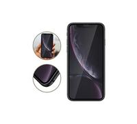 Film iPhone XR Protection Ecran Verre Trempé contour Noir