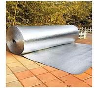 Film Isolant Auto-adhésif Film Isolation Rouleau Réfléchissant De Feuille D'aluminium Isolant De Bulle Isolant De Feuille Isolante Barrière Thermique Pour Fenêtres, Voitures, Camping ( Size : 1mx10m )