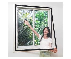 Film Isolant Coupe-vent Entièrement Fermé En Hiver Épaissi For Plus De Chaleur Rideau Transparent Moustiquaire Auto-adhésive Fenêtre Porte(Width 135cm,Height 180cm)