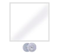 Film isolant de fenêtre pour l'hiver - Coupe-vent - Isolation thermique réutilisable - Kit d'étanchéité pour fenêtre d'hiver - Pour salon, chambre à coucher, intérieur, extérieur, temps froid, maison