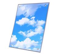 Film isolant et intimité for fenêtres, protection solaire et occultante, pare-soleil en aluminium, épaisseur 7 mm, adapté for les habitations.(Daytime (GY),50x100cm/19.7x39.3in)