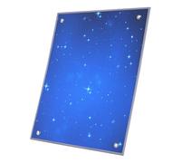 Film isolant et intimité for fenêtres, protection solaire et occultante, pare-soleil en aluminium, épaisseur 7 mm, adapté for les habitations.(Night (GY),50x100cm/19.7x39.3in)