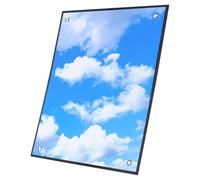 Film isolant et intimité for fenêtres, protection solaire et occultante, pare-soleil en aluminium, épaisseur 7 mm, adapté for les habitations.(Daytime (BK),50x100cm/19.7x39.3in)