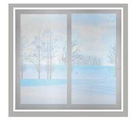Film isolant for fenêtre, écoénergétique, protection contre le froid hivernal, kit d'étanchéité for vitrage secondaire, l x H : 120 x 180 cm(W*H:120x180cm/47x70in)