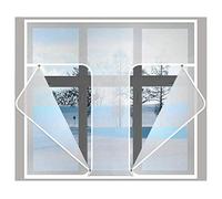 Film isolant for fenêtre, film d'étanchéité à bulles coupe-vent for fenêtre intérieure, sans perforation, personnalisable, l x H : 120 x 120 cm.(W*H:100x150cm/39x59in)