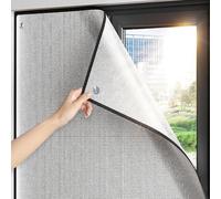 Film Isolant pour Fenêtre avec Ventouse Rideau Occultant Isolation sans Perçage Film de Fenêtre Anti Chaleur Film d'isolation Thermique,Film Fenetre Aluminisé