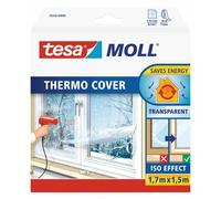 Film isolant Tesa Thermocover Pour Fenêtre, Transparent, Taille 1,7m-4m