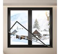 Film Isolant Thermique pour Fenêtre,Isolants Anti Froid et Chaleur Survitrage Thermo Cover Couverture D'Isolation pour Chambre À Coucher de Salon