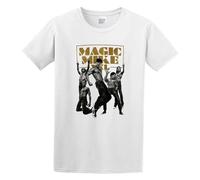Film Magic Mike Poster T Shirt Men Tops Tee White M