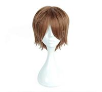 Film magique Potter Ronald Billius Weasley Cosplay perruques marron court Halloween fête carnaval Costume jeu de rôle perruque perruque -659E