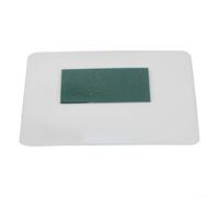 Film magnétique pour visionnage de champ 25 x 35 mm - Feuille verte pour expériences scientifiques et éducation physique - Visualisation des motifs de flux (25 x 35 mm)