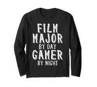 Film Major by Day Gamer by Night Media College Étudiants du cinéma Manche Longue