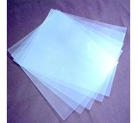 Film mince organique, PDMS à faible module, transparent, élastique, flexible, film microfluidique for substrat électronique(150x200mmx0.15mm)