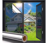 Film Miroir Fenêtre sans Tain Anti Chaleur Anti UV Film fenetre Anti Regard Protection de la Vie Privée pour Fenêtre Bureau Maison Magasin