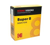 Film n?gatif couleur KODAK VISION3 500T/7219, cartouche Super 8 SP464, 50 rouleaux