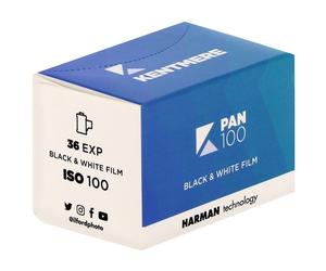 Film noir et blanc KENTMERE 100 Format 135 - 36 poses