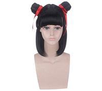 Film Nuzar Nalakuvara Nezha Cosplay perruque résistant à la chaleur cheveux synthétiques Ne Zha jeune Costume jeu de rôle perruques + casquette de perruque PL-581