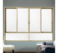 Film Occultant 120 x 360 cm Non Adhésif - Bloque Le Soleil, Excellente Intimité, Film Occultant Fenêtre Anti Chaleur UV pour Vitrée et Meuble de Meubles, Blanc Mat