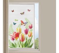Film Occultant Fenêtre 200x120cm Belles Fleurs De Lotus Film Opaque Fenetre Anti Regard,Brise Vue Fenetre Intimité,Electrostatique Vitre Adhesif pour Salle de Bain Maison Cuisine Bureau