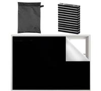 Film Occultant pour Fenêtre - Store Portable Magnétique pour Fenêtre,Voile Occultant Maison Voiture Balcon Caravane Camping-Car Patio