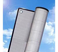 Film Occultant Réfléchissant pour Fenêtre Anti Regard Protection Solaire Anti-UV,Film Isolant en Aluminium Anti Chaleur,pour Maison,Bureau et Salle de Bain (100x230cm/39 x91)