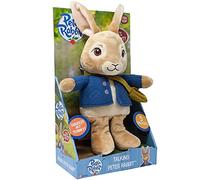 Film officiel de Peter Rabbit peluche Peter en peluche avec 5 phrases - en boîte