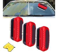 Film OléOphobe pour Vitres D'Automobiles,Automotive Oil Film Cleaning Brush, Brosse De Nettoyage De Film D'Huile Automobile Multifonctionnelle, Nettoyant Pare Brise Voiture (3PC)