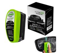 Film oléophobe pour vitres de voiture, brosse de nettoyage multifonctionnelle pour film d'huile de voiture, tableau de nettoyage pour verre, brosse de nettoyage pour pare-, vitres de voiture et