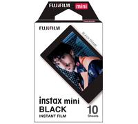 Film papier photo instantané Fujifilm Instax Mini Black cadre noir - Pack de 10