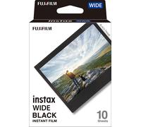 Film papier photo instantané Fujifilm Instax Wide Black Frame Bordure noire - Pack de 10