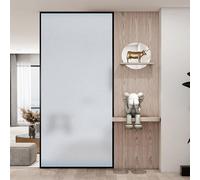 Film Para Fenetre Anti Regard 80 x 150 cm Anti-Éclats Film de Vitre Protection de Verre Protection UV Autocollant Occultant Fenêtre Anti-U pour Maison Bureau Chambre, Mat Pur