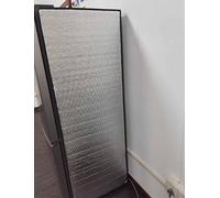 Film pare-soleil vertical pour congélateur, Tailles multiples verticales de papier d'aluminium de couverture d'isolation de parasol de congélateur de réfrigérateur(50x170cm)