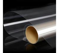 Film PET Transparent 0.1mm Flexible En Plastique Clair Rouleau for Impression DTF Feuille Protection D'Étiquettes Laminage Artisanat Et Projets DIY(0.3m*5m)