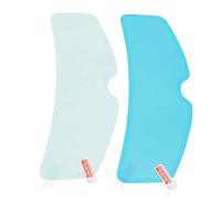 Film Photochromique Anti-buée pour Casque, Film pour Visière de Casque 24,5 Cm/9,6 Pouces pour Casque de Moto, Imperméable à la Pluie, Ensemble de Films pour Visière Anti-buée,