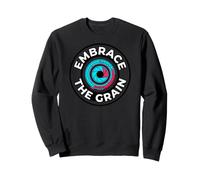 Film Photography Embrace The Grain Retro Camera Lens Sweatshirt