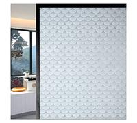 Film pour FenêTre Film Décoratif Mat for Fenêtre, Vinyle en Verre Auto-adhésif Opaque for La Maison, Autocollants De Teinte Givrée Anti-UV pour la Confidentialité(D,75X500 CM)