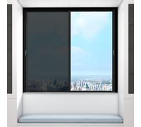 Film pour Fenêtre Vitrée Anti Regard | Protection Solaire Anti UV Réfléchissant - Film Auto-Adhésif Teinté Miroir Contrôle Thermique Anti-UV Couvrant Voir Dehors Pas Dedans pour Maison Porte
