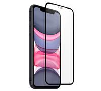Film pour iPhone 11 Verre Trempé 9H Bords Incurvés Fin Oléophobique 3mk Noir