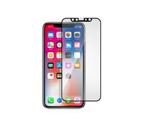 Akashi Film pour iPhone X/XS Verre Trempé Biseauté Protection Écran Antichocs Noir