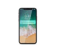Avizar Film pour iPhone X / XS Verre Trempé Ultra-résistant 3D effect Noir