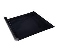 Film pour paroi arrière d'aquarium - Static Cling Black Fish Tank Backdrop - 1 pièce - Pour aquariums et terrariums - Sans colle - Imperméable - Sans bulles - Aspect décoratif